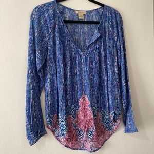 Lucky Brand flowy top